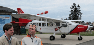 GippsAero delivers GA8 Airvan to Luxembourg's Prince Félix